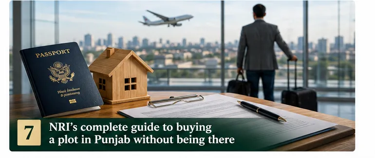 NRI guide to buying plots in Punjab from abroad